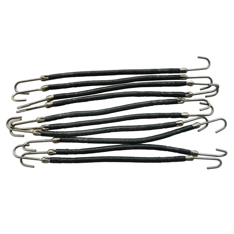 Wig double hook hair tool in solid colour with weaving construction and double hook design