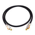 Double shielded Class 8 rubber network jumper in yellow, 0.5m length, for e-sports broadband use