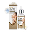 30ml collagen firming care solution tube with hyaluronic acid measuring 10.3cm tall