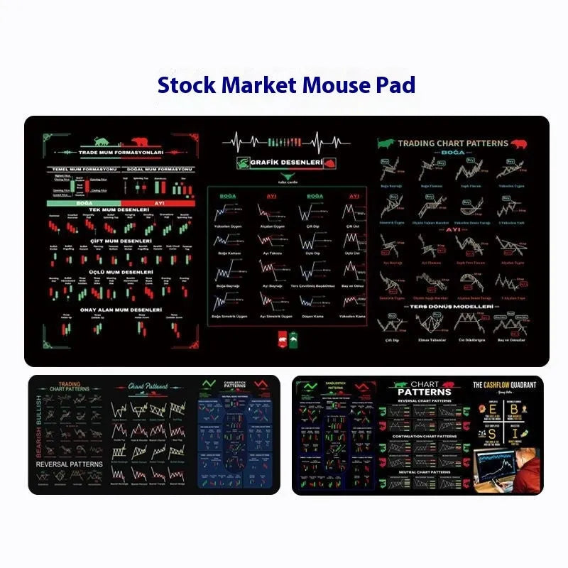 Black rubber mouse pad on a desk, showing anti slip underside and custom print area.