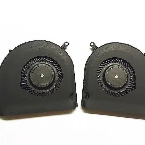 MacBook Pro A1398 internal laptop cooling fan replacement unit on a white background
