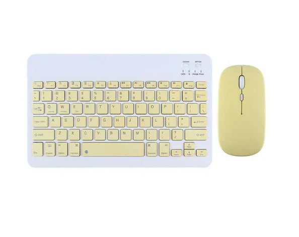 Wireless Bluetooth keyboard for tablets and PCs in multiple colour options with rechargeable battery