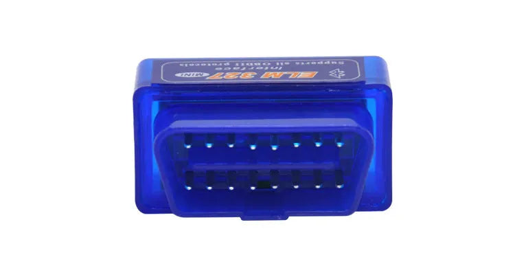 Compact dual-mode OBD2 Bluetooth automotive fault detector for engine diagnostics
