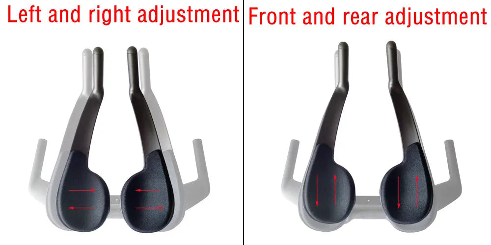 Black carbon fibre TT bicycle handlebars showing angled extensions and clamp area.