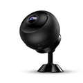 Wireless WiFi surveillance camera with 1080p resolution and ABS plastic housing for indoor security monitoring